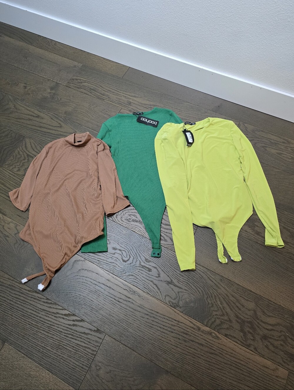 🆕️ Boohoo Long Sleeve Bodysuits Bundle (3)
